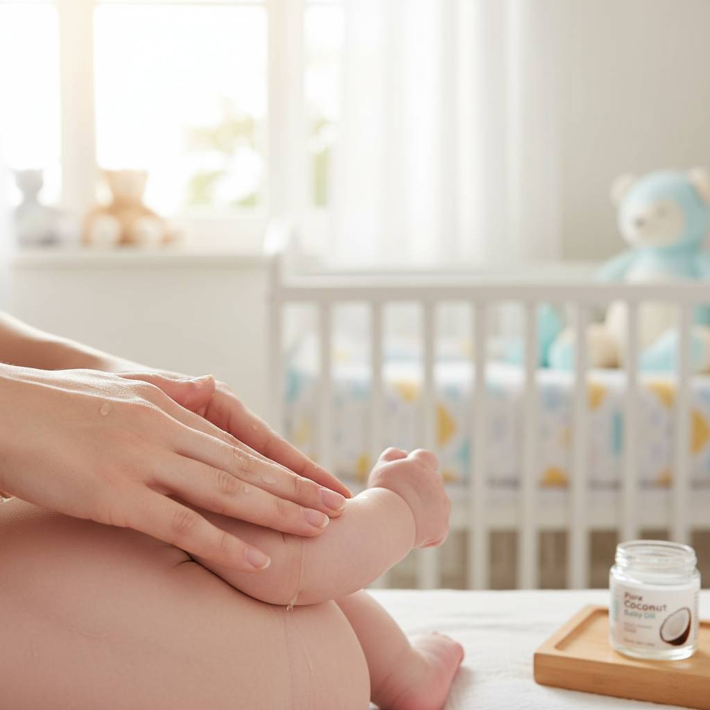 애 키우는 집 코코넛오일 활용법 10가지: 이유식부터 아기 보습까지 한 번에 정리 Image 1