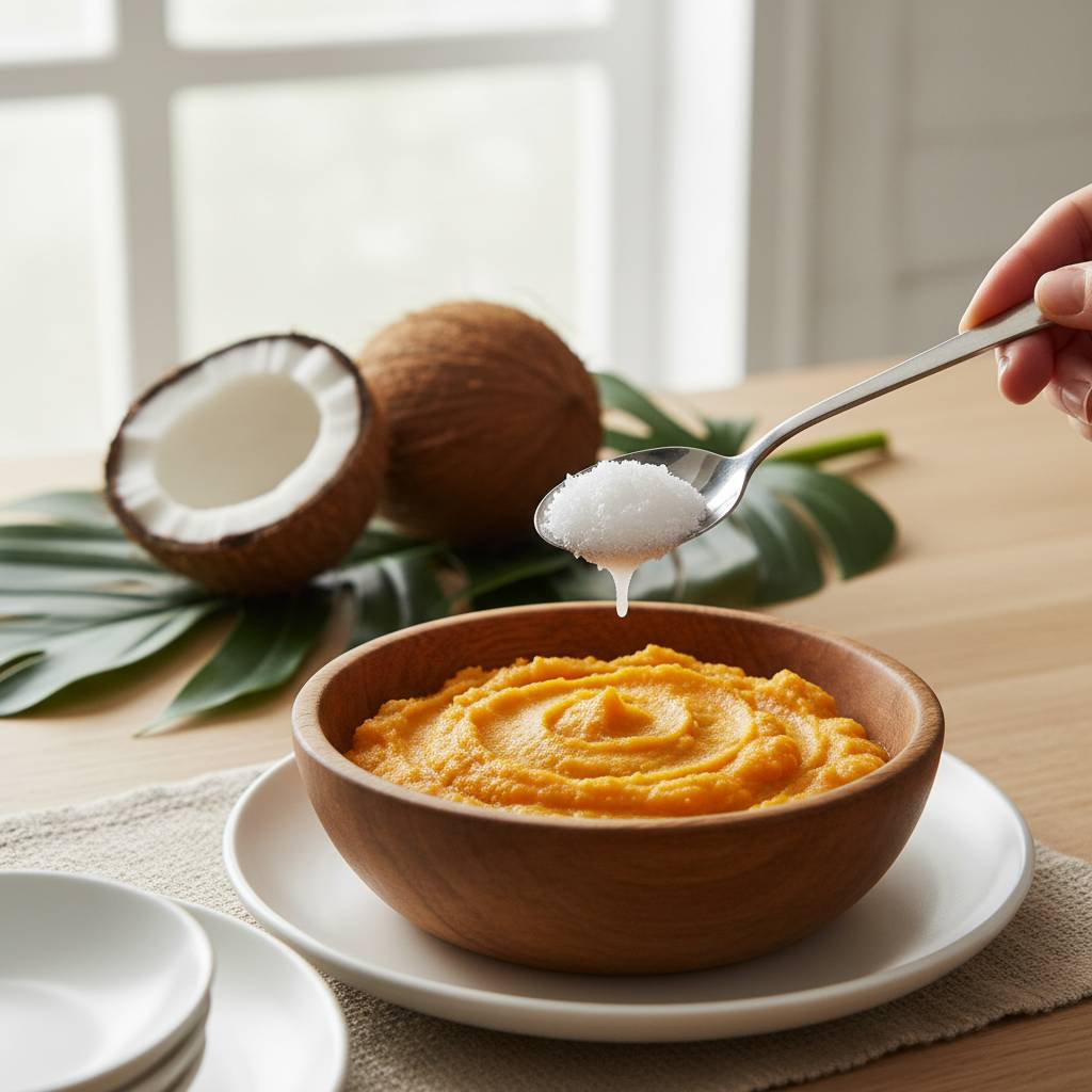 애 키우는 집 코코넛오일 활용법 10가지: 이유식부터 아기 보습까지 한 번에 정리 Image 2